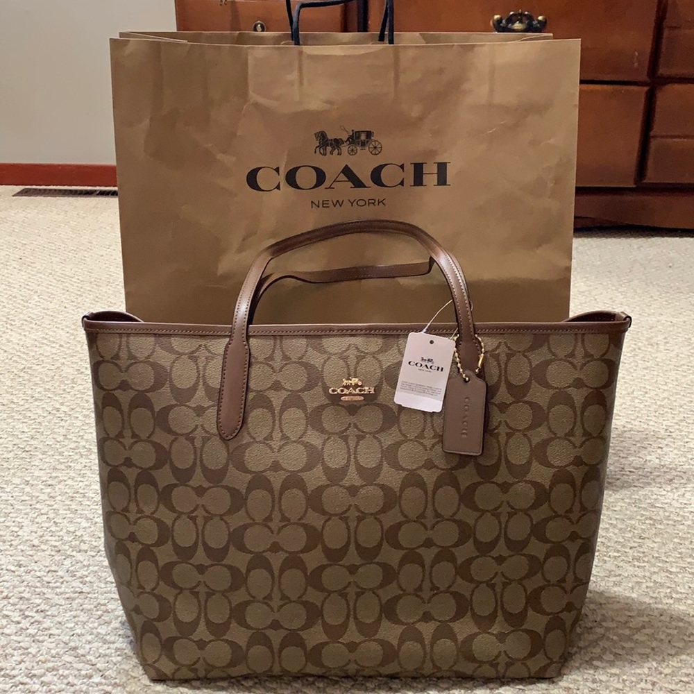 Coach Open City Tote